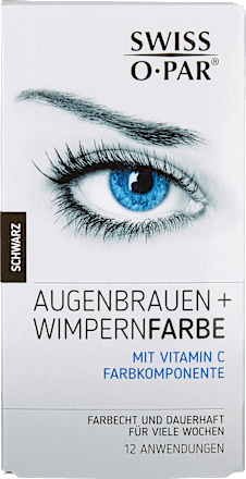 Eyebrow and eyelash tint black, 1 pc.