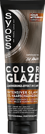 Glossing Color Glaze treatment, cool medium brown, 130 ml