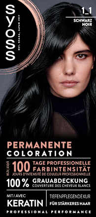 Hair color 1_1 Black, 1 pc.