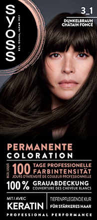 Hair color 3_1 Dark Brown, 1 pc.