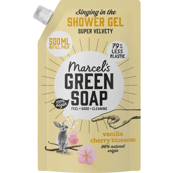 Vanilla & Cherry Blossom Shower Gel Refill Pack
