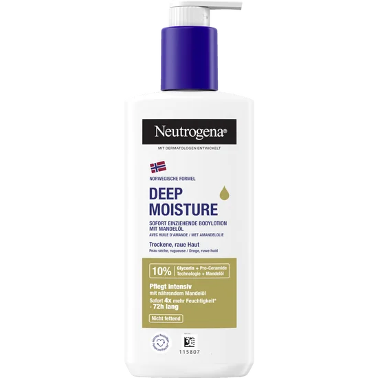 Norwegian Formula Body Lotion Deep Moisture Almond Oil