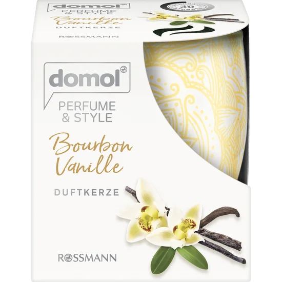 Vanilla scented candle