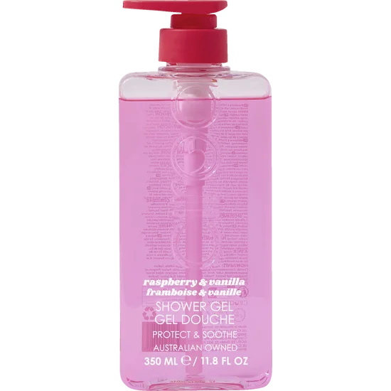Raspberry & Vanilla Shower Gel